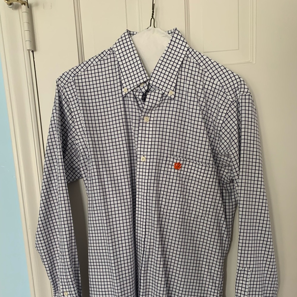Peter Miller Clemson button down shirt